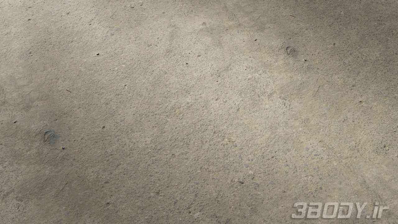 متریال بتن صاف smooth concrete عکس 1